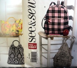 5448 5346 2 LINED HANDBAGS,NOVELTY BACKPACK PATTERNS